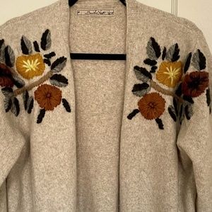 Boundless North embroidered cardigan